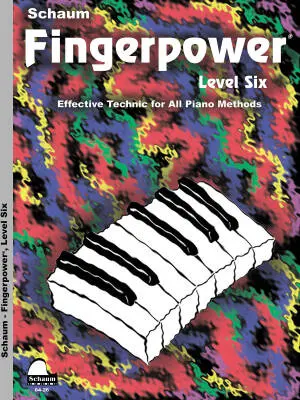Schaum Publications - Fingerpower: Level Six - Schaum - Piano - Book