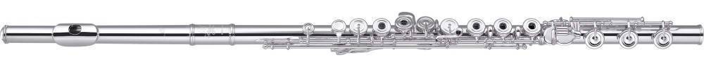 Flute - Sterling Silver Lip-Plate/Riser,  B Foot,  Inline G
