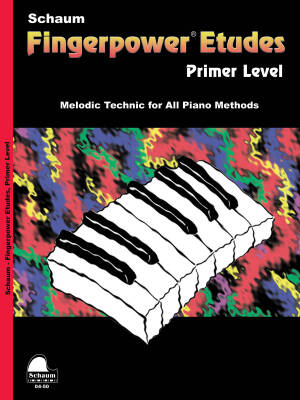 Fingerpower Etudes, Primer Level - Schaum - Piano - Book