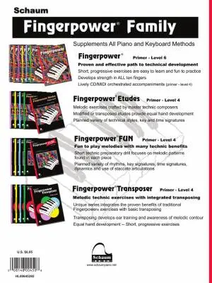 Fingerpower Etudes, Primer Level - Schaum - Piano - Book
