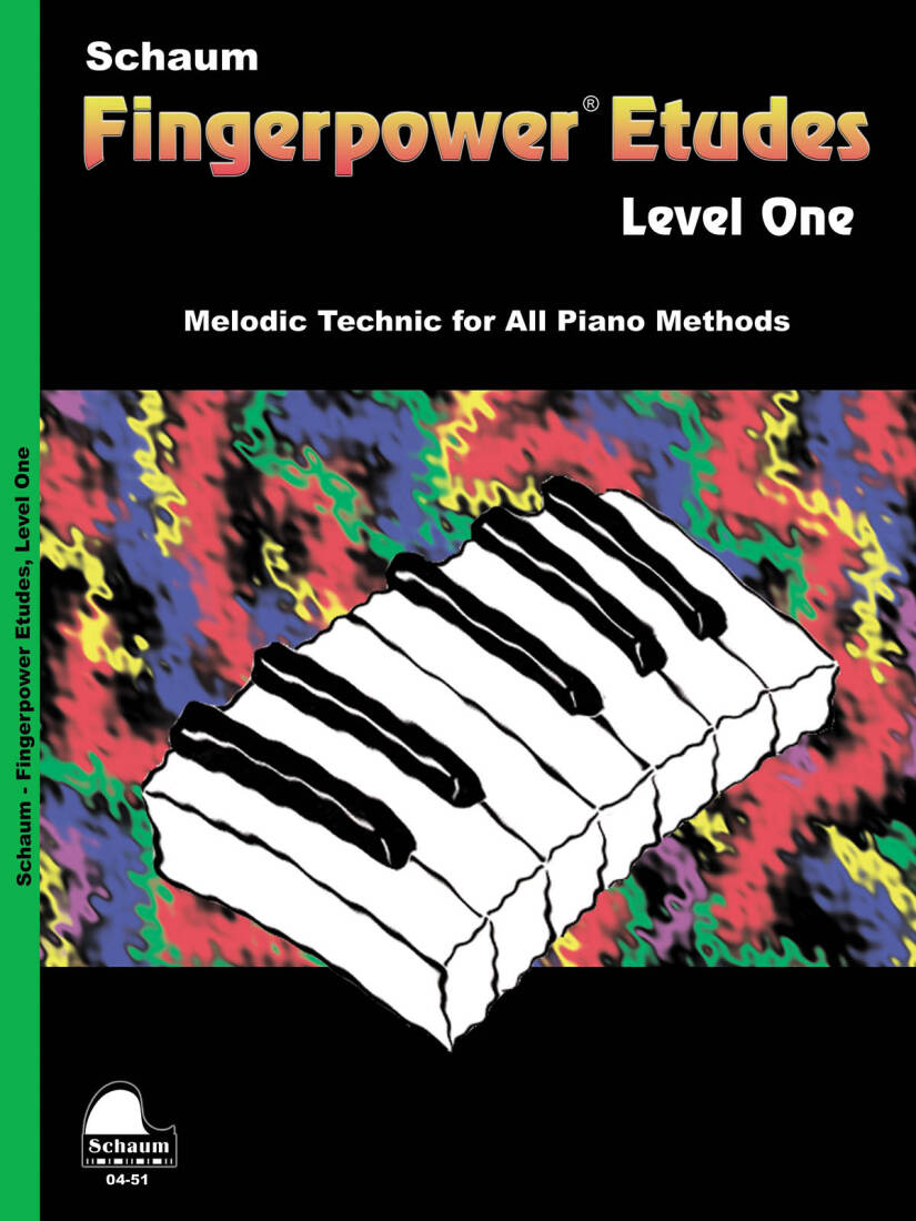 Fingerpower Etudes, Level One - Schaum - Piano - Book