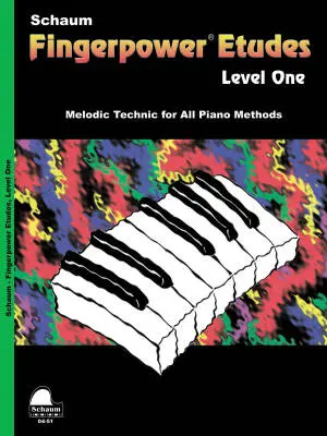 Schaum Publications - Fingerpower Etudes, Level One - Schaum - Piano - Book