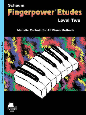 Fingerpower Etudes, Level Two - Schaum - Piano - Book