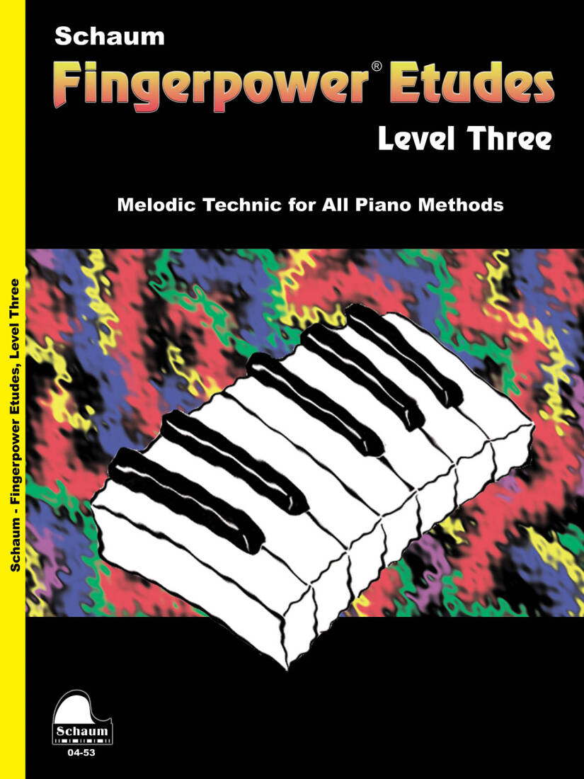 Fingerpower Etudes, Level Three - Schaum - Piano - Book