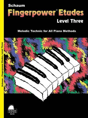 Schaum Publications - Fingerpower Etudes, Level Three - Schaum - Piano - Book