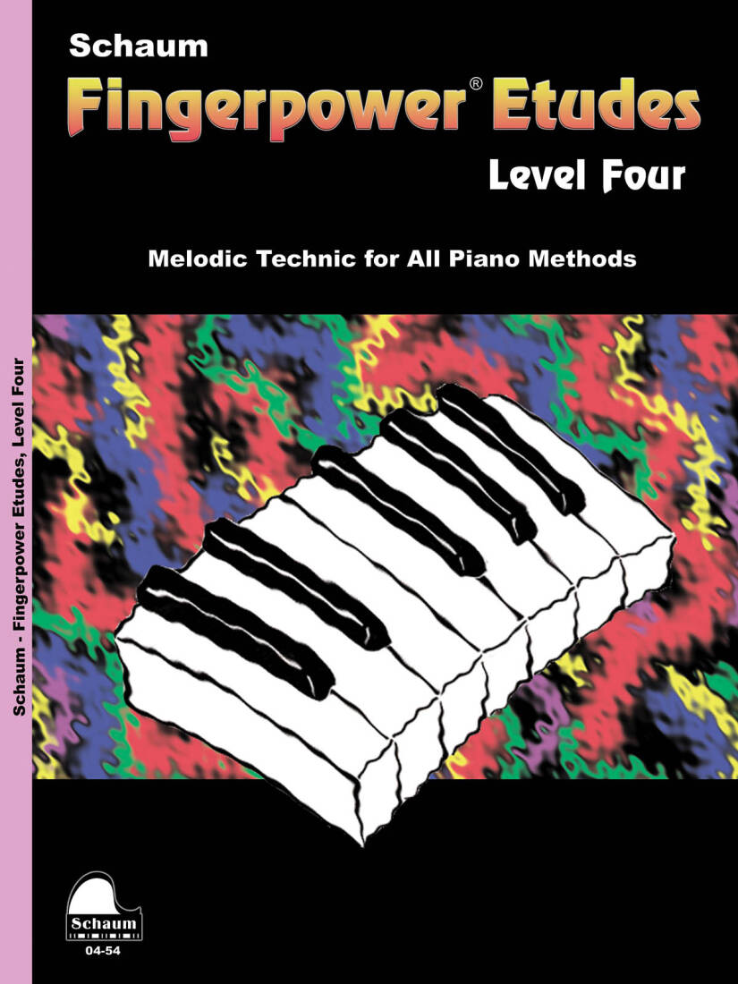 Fingerpower Etudes, Level Four - Schaum - Piano - Book
