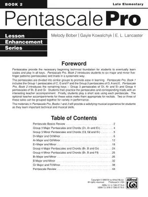 Pentascale Pro, Book 2 - Bober/Kowalchyk/Lancaster - Piano - Book