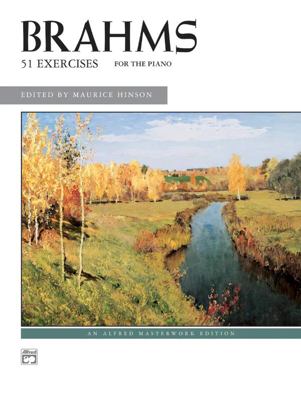 51 Exercises - Brahms/Hinson - Piano - Book