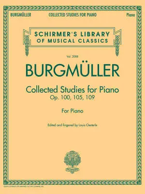 G. Schirmer Inc. - Collected Studies - Burgmuller/Oesterle - Piano - Book