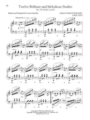 Collected Studies - Burgmuller/Oesterle - Piano - Book