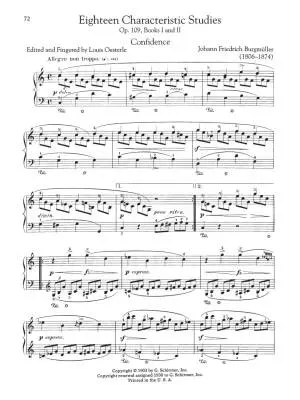 Collected Studies - Burgmuller/Oesterle - Piano - Book