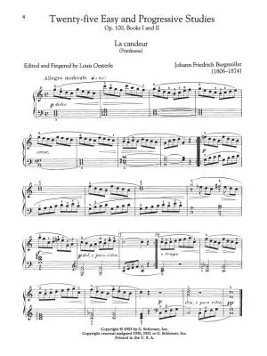 Collected Studies - Burgmuller/Oesterle - Piano - Book