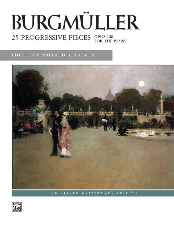 25 Progressive Pieces, Op. 100 - Burgmuller/Palmer - Piano - Book