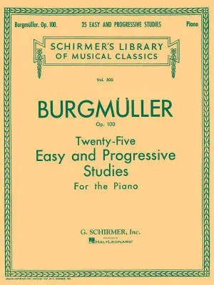 G. Schirmer Inc. - 25 Easy and Progressive Studies, Op. 100 - Burgmuller/Oesterle - Piano - Book