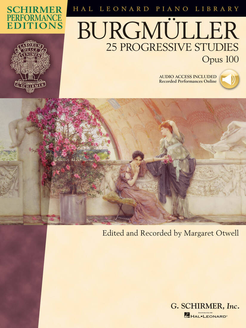 25 Progressive Studies, Op. 100 - Burgmuller/Otwell - Piano - Book/Audio Online