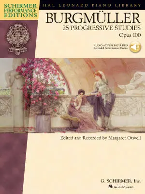 G. Schirmer Inc. - 25 Progressive Studies, Op. 100 - Burgmuller/Otwell - Piano - Book/Audio Online