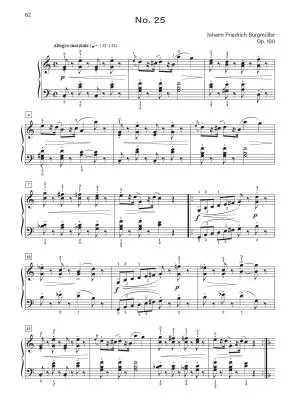 25 Progressive Pieces, Op. 100 - Burgmuller/Mitchell - Piano - Book