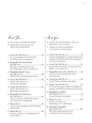 Burgmuller, Czerny and Hanon, Volume 1 - Piano - Book