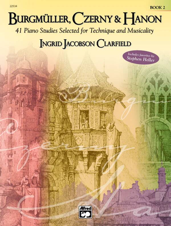 Burgmuller, Czerny and Hanon, Volume 2 - Piano - Book