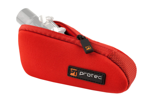 Protec - Neoprene Pouch for Tuba or Tenor Sax Mouthpiece - Red