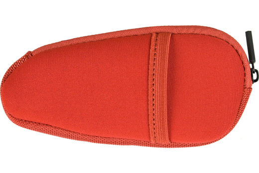Neoprene Pouch for Tuba or Tenor Sax Mouthpiece - Red