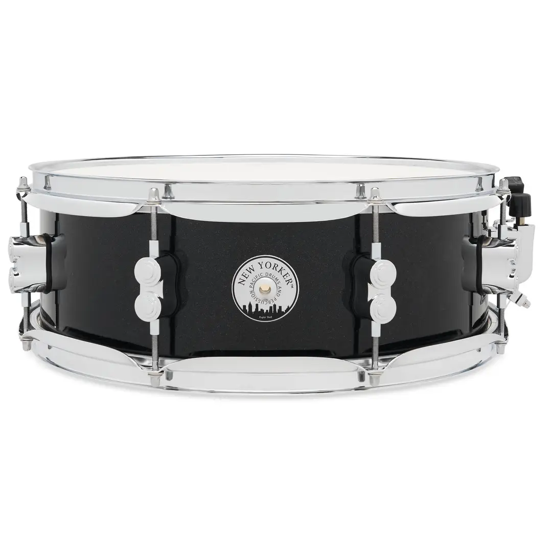 New Yorker 5x14\'\' Snare Drum - Black Onyx Sparkle
