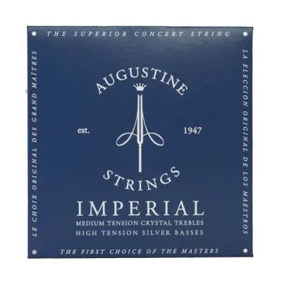 Augustine - Imperial Blue Classical Guitar Strings - High Tension