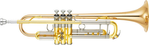 Yamaha Band - Xeno (II) Bb Trumpet - ML Bore  - Gold Brass Bell - Lacquer