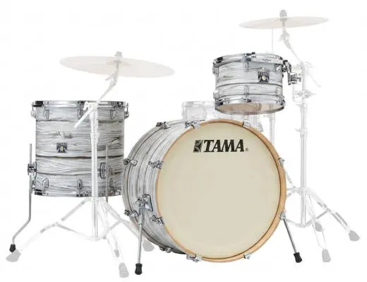 Tama - Superstar Classic 3-Piece Shell Pack (22,12,16) - Ice Ash Wrap