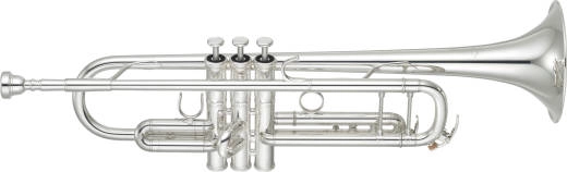 Yamaha Band - Xeno (II) Bb Trumpet - ML Bore - Gold Brass Bell - Silver Plated