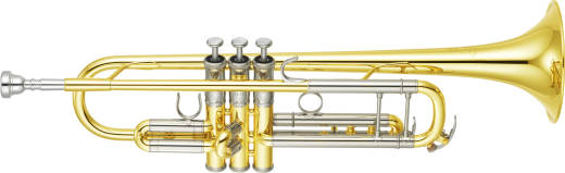 Yamaha Band - Xeno (II) Bb Trumpet - ML Bore - Yellow Brass Bell - Lacquer