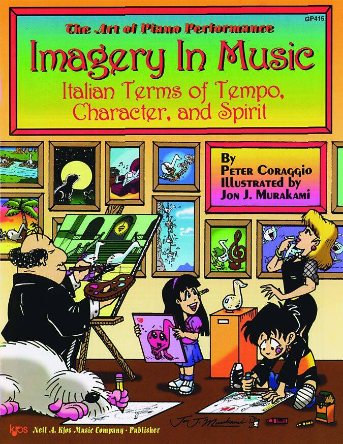 Art of Piano Performance: Imagery in Music - Coraggio - Book