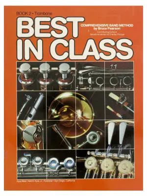 Neil A. Kjos Music Co - Best in Class Book 2 - Pearson - Trombone - Book