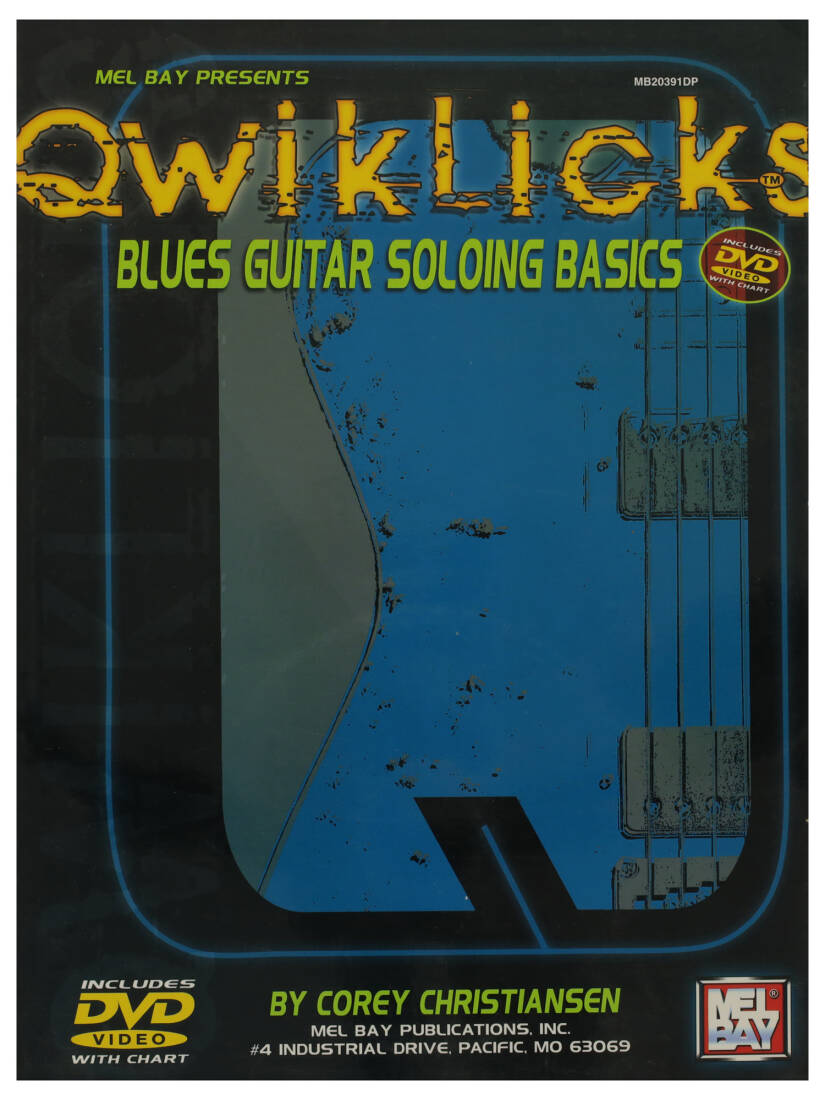 Qwiklicks: Blues Guitar Soloing Basics - Guitar - Book/DVD