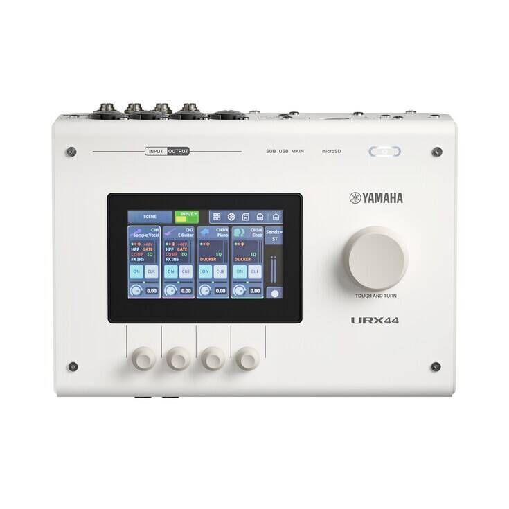 URX44 6-in/4-out USB-C Audio Interface - White