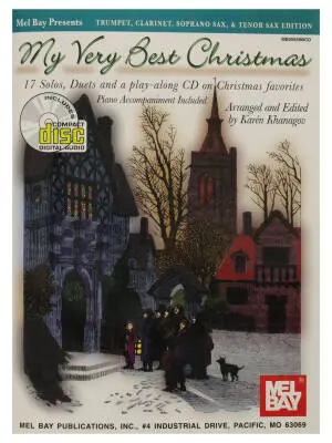 Mel Bay - My Very Best Christmas - Khanagov - Bb Edition - Book/CD