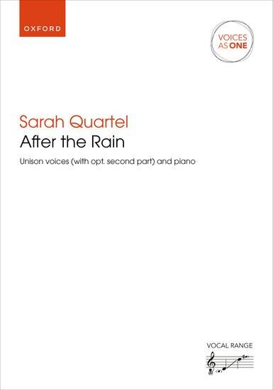 After the Rain - Quartel - Choral Octavo - Unison/Piano
