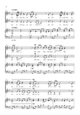 En Suenos - Quartel - Choral Octavo - SSAA/Piano