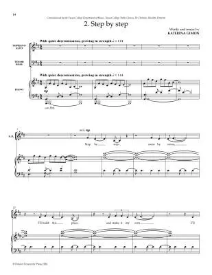 My Own Design - Gimon - Vocal Score - SATB/Piano