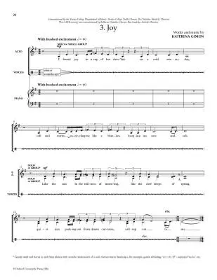 My Own Design - Gimon - Vocal Score - SATB/Piano