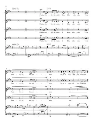 My Own Design - Gimon - Vocal Score - SATB/Piano