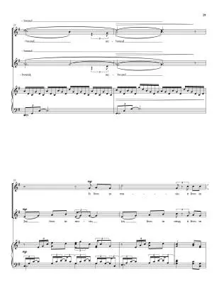 My Own Design - Gimon - Vocal Score - SSAA/Piano