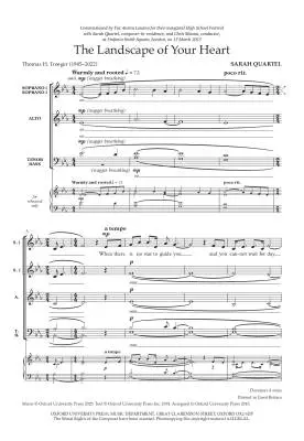 Landscape of Your Heart - Quartel - Choral Octavo - SSATB A Cappella