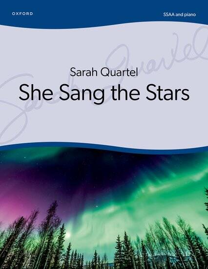 She Sang the Stars - Quartel - Book - SSAA/Piano