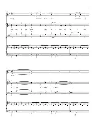 The Rainbow - Chilcott - Vocal Score - SATB Accompanied