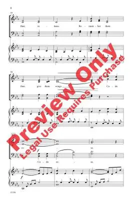 Cada Cosa - Cavazos/Phillips - Choral Octavo - SATB Accompanied