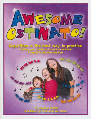 Themes & Variations - Awesome Ostinato! - Morris - Book/CD