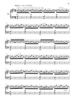 The School of Velocity, Opus 299, Books 1 and 2 - Czerny - Piano - Book/Audio Online