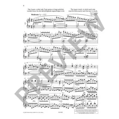 School of Legato and Staccato, Op. 335 - Czerny/Wolters - Piano - Book