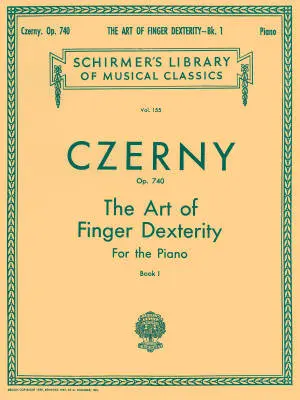 G. Schirmer Inc. - Art of Finger Dexterity, Op. 740, Book 1 - Czerny - Piano - Book